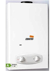 Calentador de Agua Butano ariston 11L/min, Calentador Gas Butano y Propano  Atmosférico con Regulación Mecánica, 25.5x31x61 cm : 269,00 €