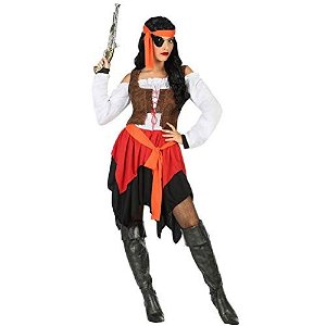 Marcha mala Velo Extraordinario Atosa Disfraz Pirata Mujer Adulto Corsaria XL desde 23,50 € en Tiendas.com